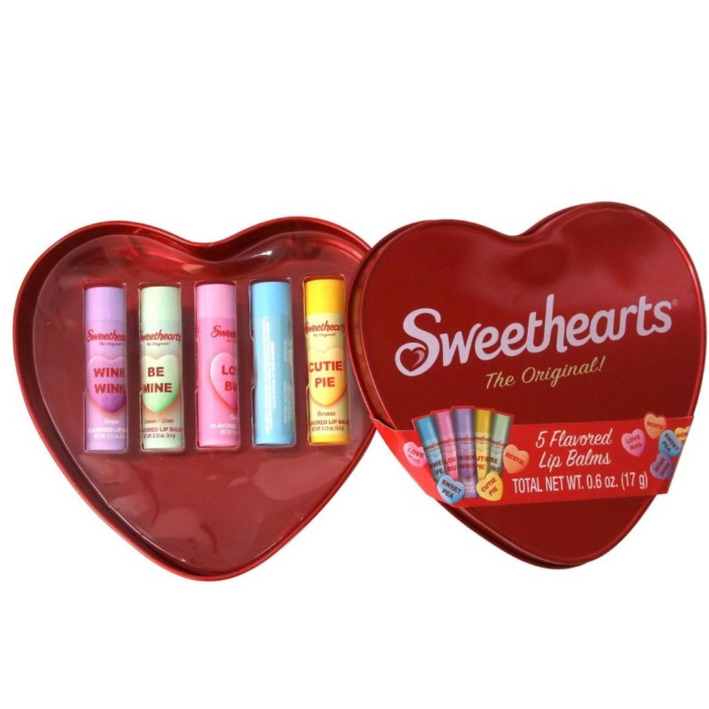 Sweethearts Lip Balm and Tin Set - 5pk